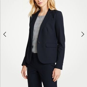 Ann Taylor One - Button Blazer in Navy